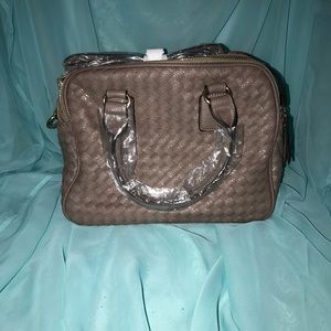 Madison West Woven Purse Handbag
